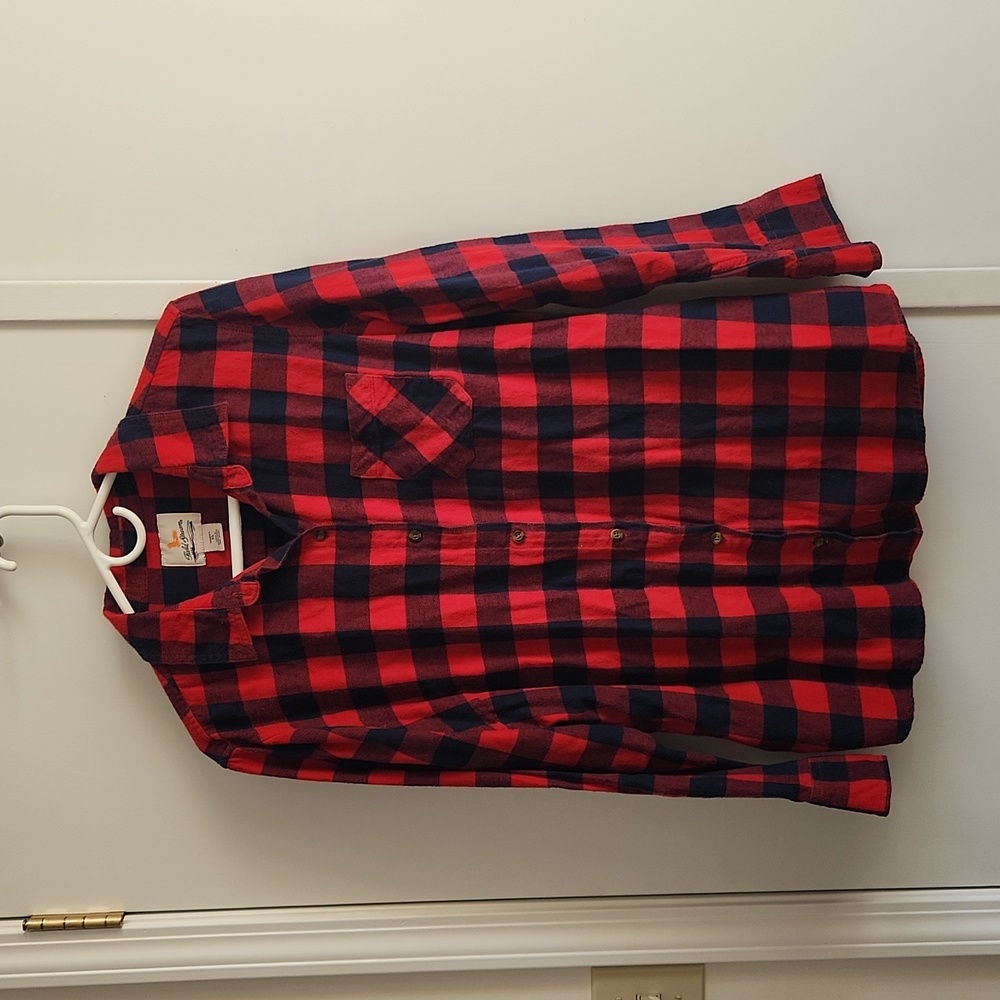 Field & Stream red and blue Buffalo check flannel